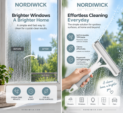 3-in-1 Spray & Clean Multi-Surface Squeegee