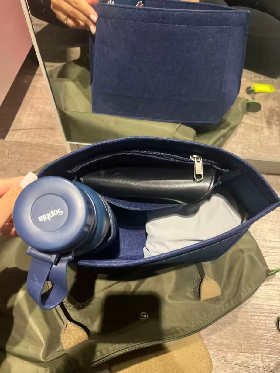Switching bags takes seconds now
